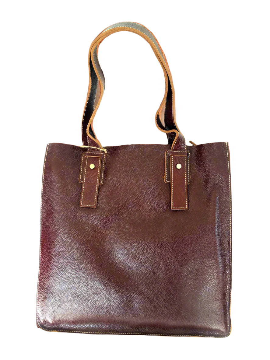 TOP QUALITY LEATHER TOTE BAG